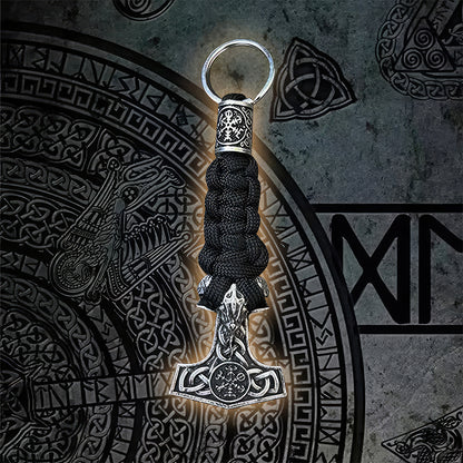 Thor Viking Hammer Keychain