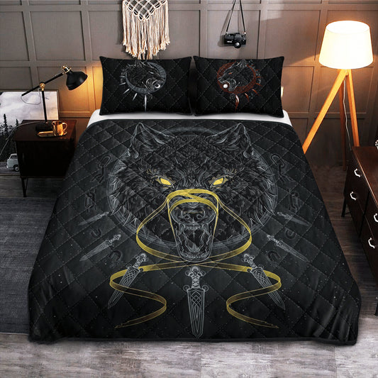 Fierce Fenrir - Viking Quilt Set