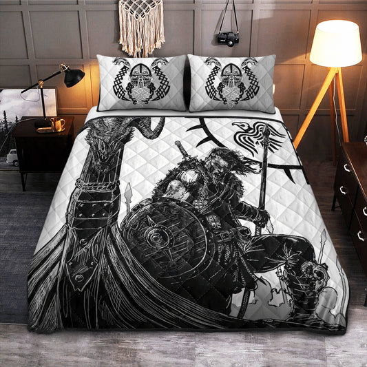 Drakkar Warrior - Viking Quilt Set