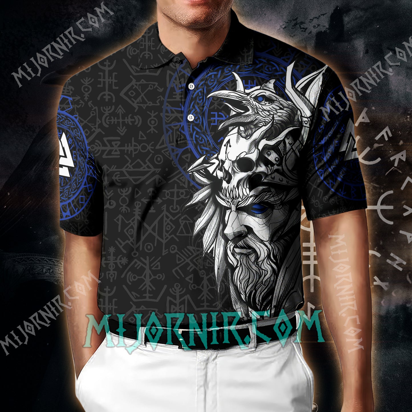 Midnight Raven Viking - Viking Polo Shirt