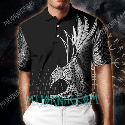 Nordic Raven - Viking Polo Shirt