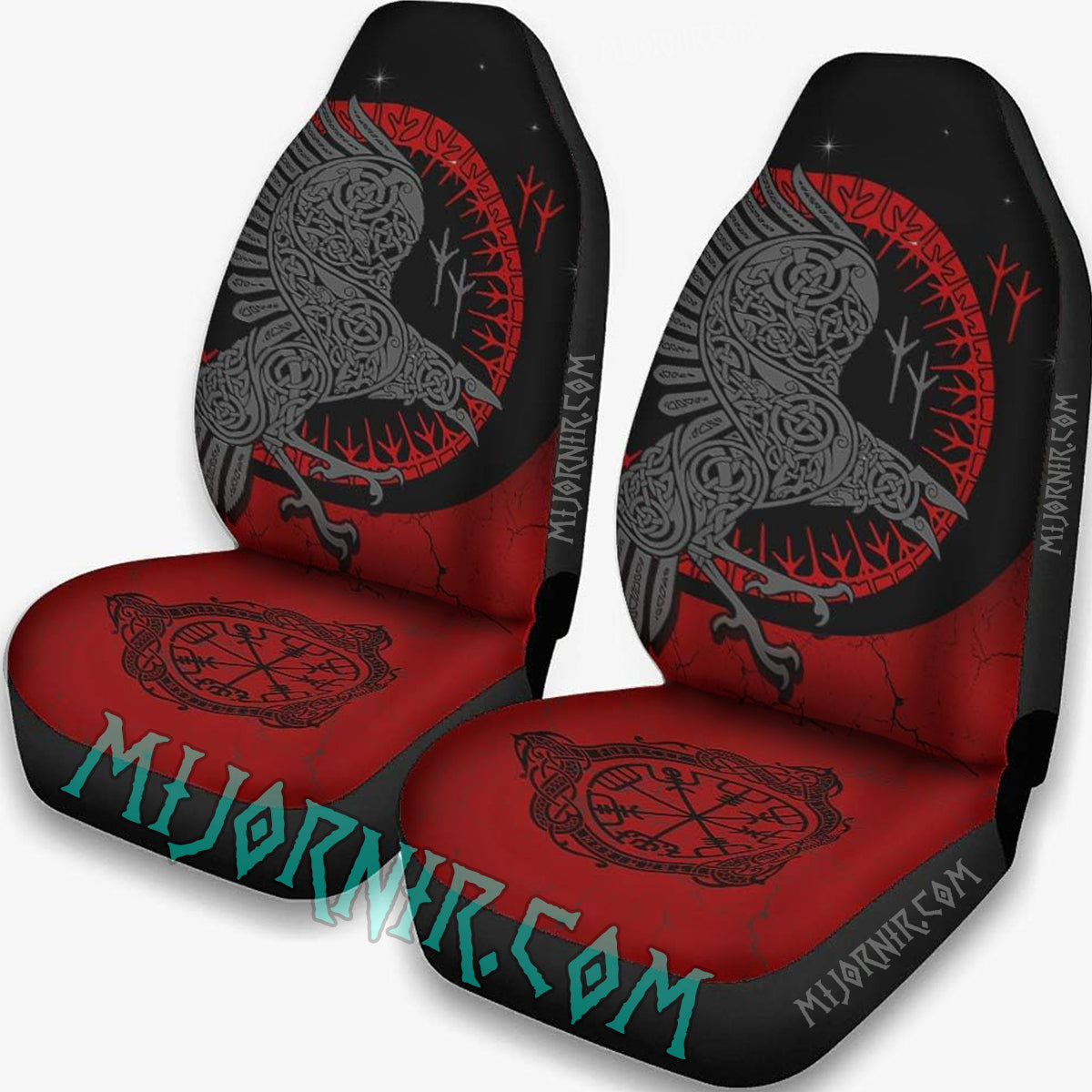 Raven's Oath  - Viking Car Seat Cover