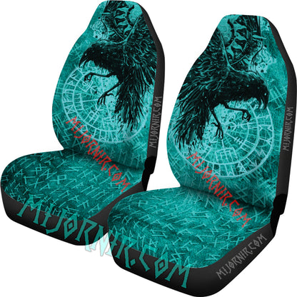 Raven of Odin - Viking Car Seat Cover