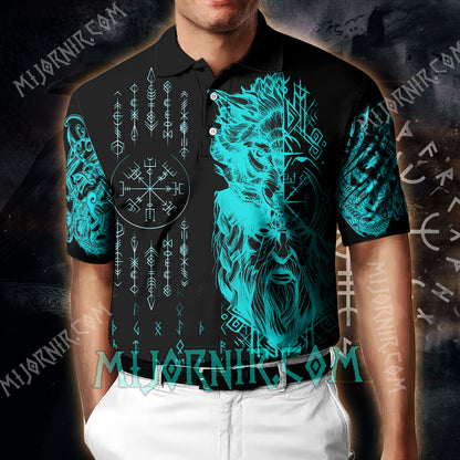 Odin's Gaze - Viking Polo Shirt