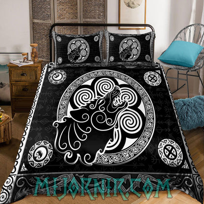 Celtic Wolf Spirit - Viking Duvet Cover