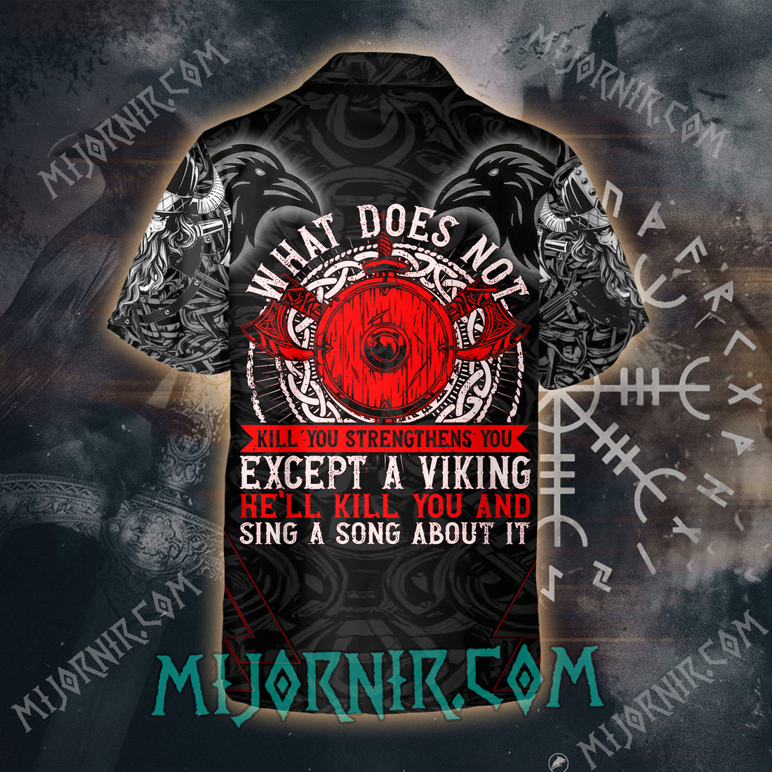 Viking Warrior Spirit  – Hawaii Shirt