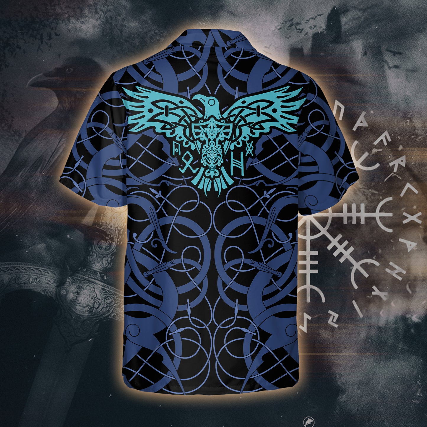 Odin's Raven Embrace – Hawaii Shirt