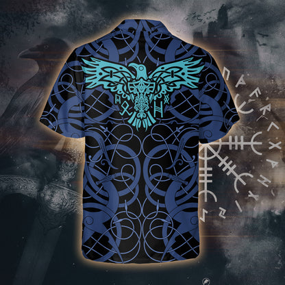 Odin's Raven Embrace – Hawaii Shirt