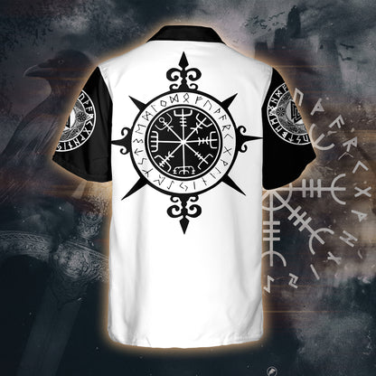 Nordic Wolves Compass – Hawaii Shirt