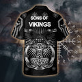 Norse Guardian Wings Hawaiian Shirt