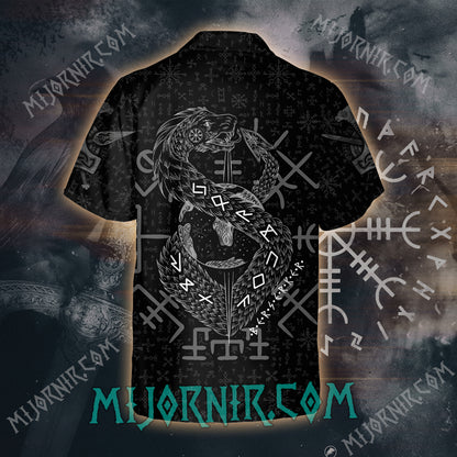 Jormungandr Berserker - Viking Hawaiian Shirt