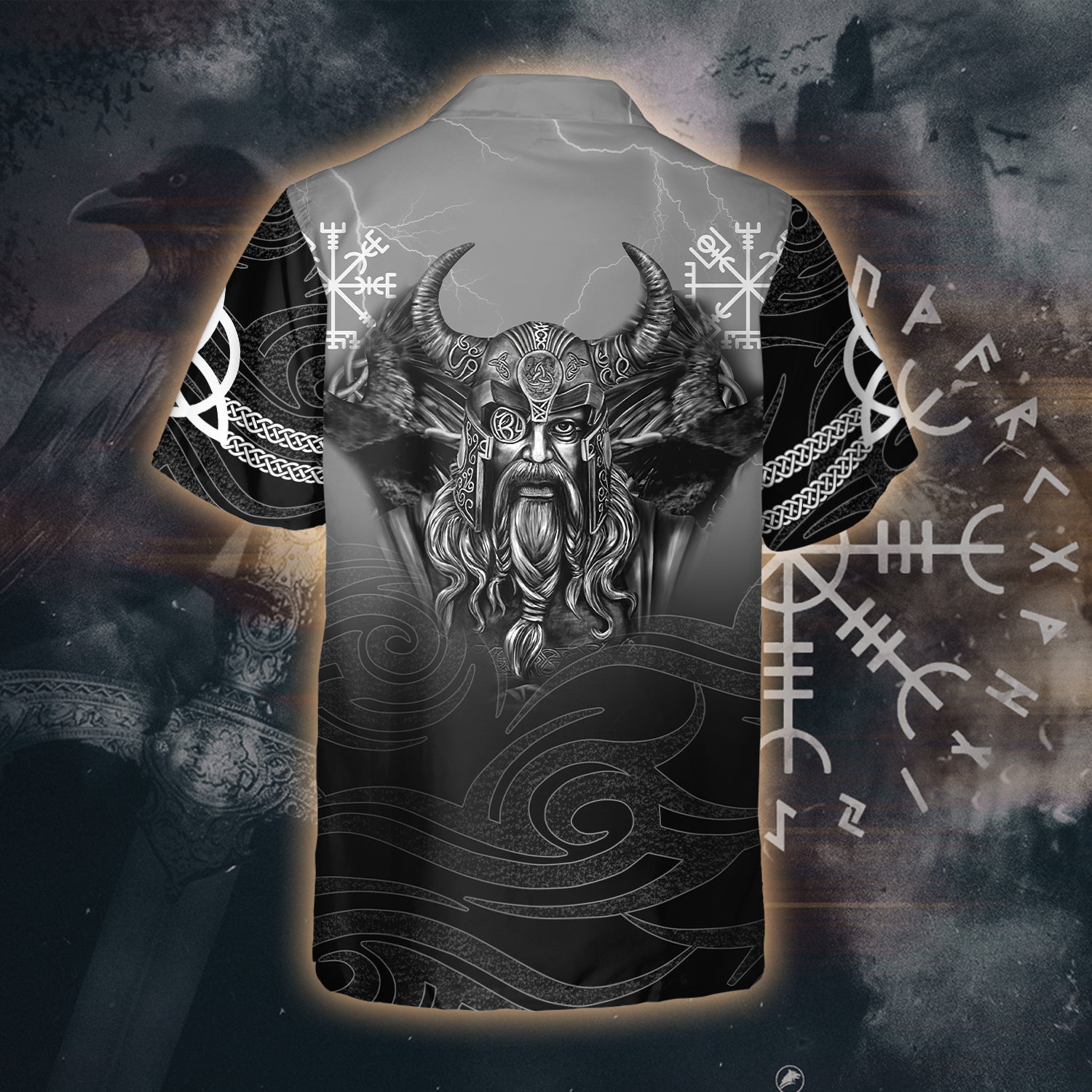 Viking Thunder Hawaiian Shirt