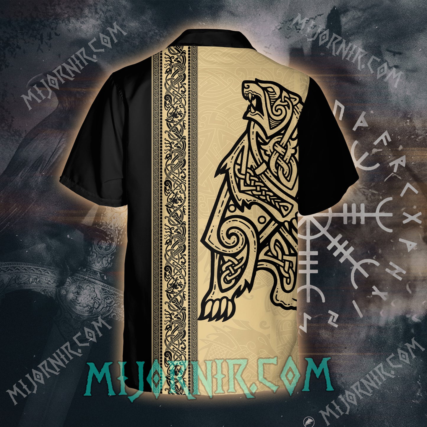 Golden Norse Beast – Hawaii Shirt