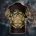 Norse Mythic Emblem Hawaiian Shirt