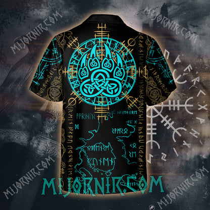 Ursine Guardian Runes – Hawaii Shirt