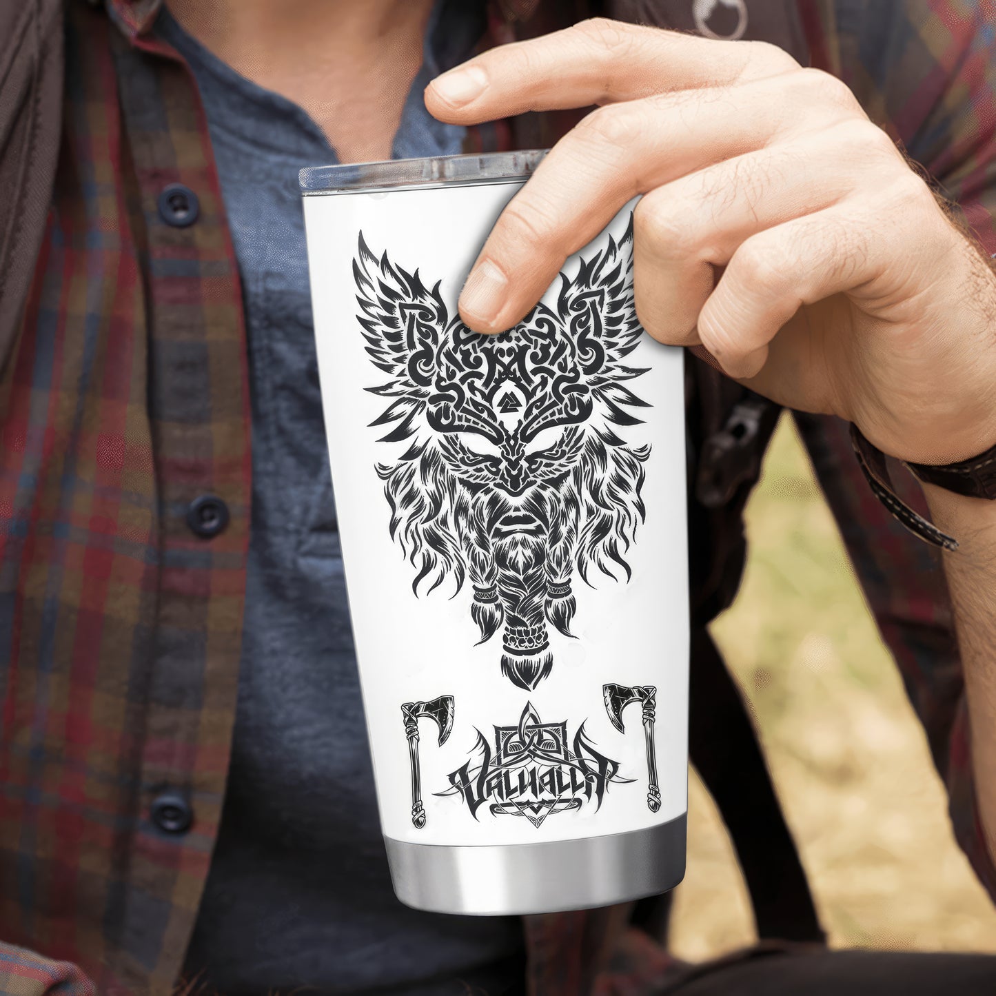 Mijonir Valhalla Warrior Tumbler