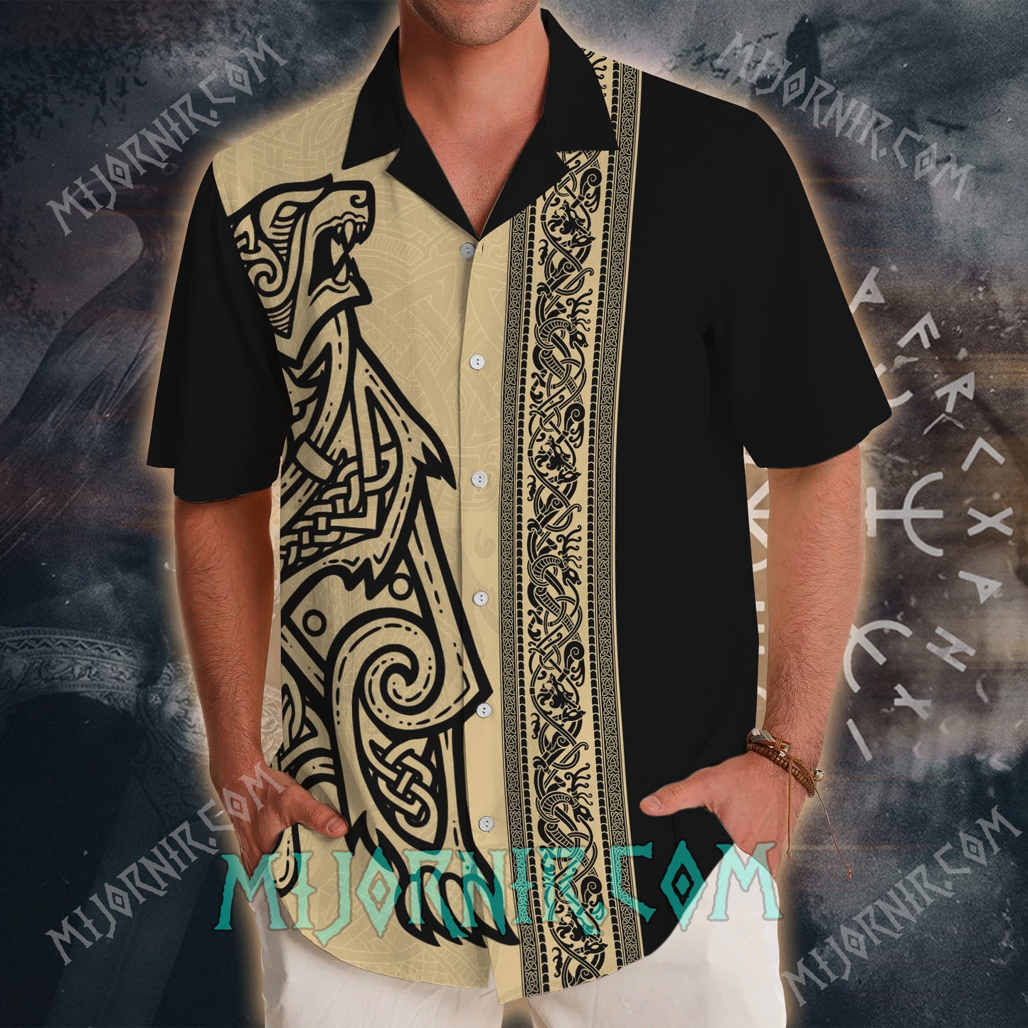 Golden Norse Beast – Hawaii Shirt