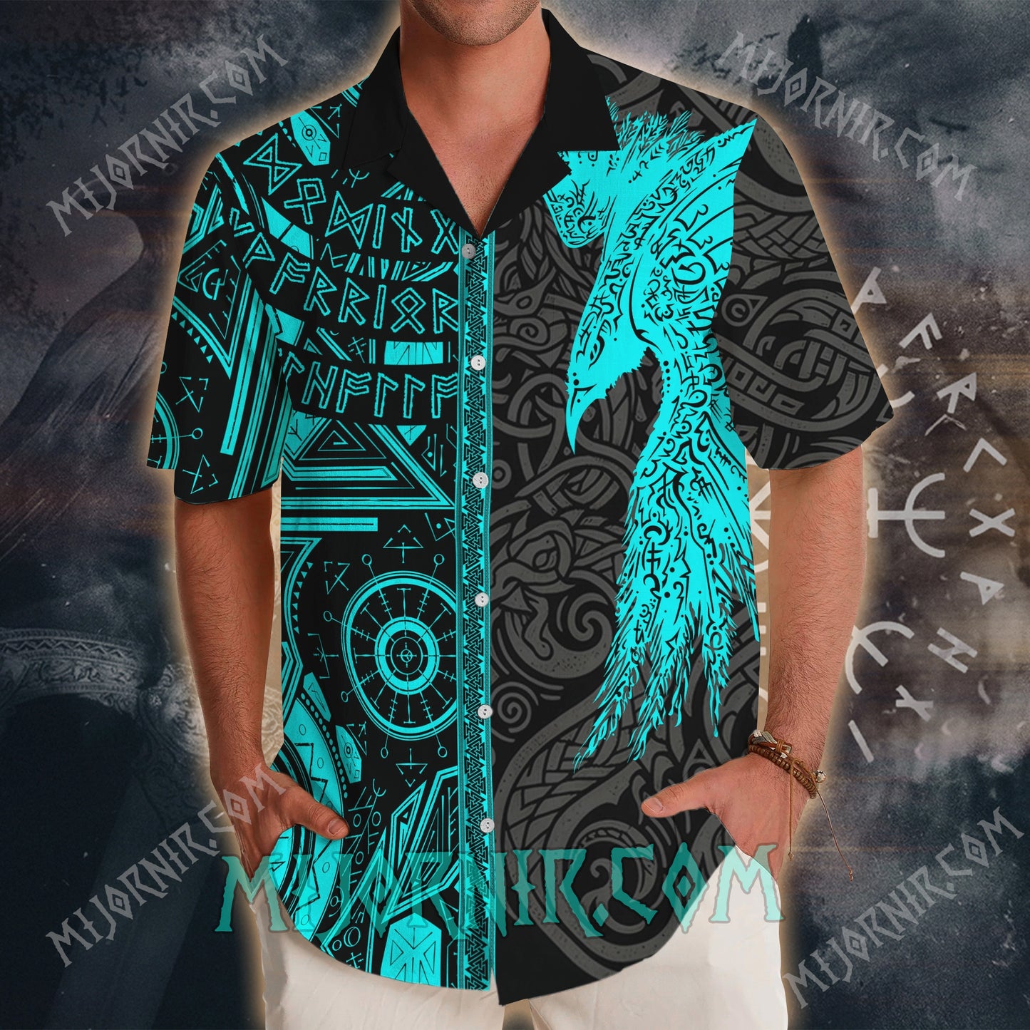 Arctic Raven Viking – Hawaii Shirt