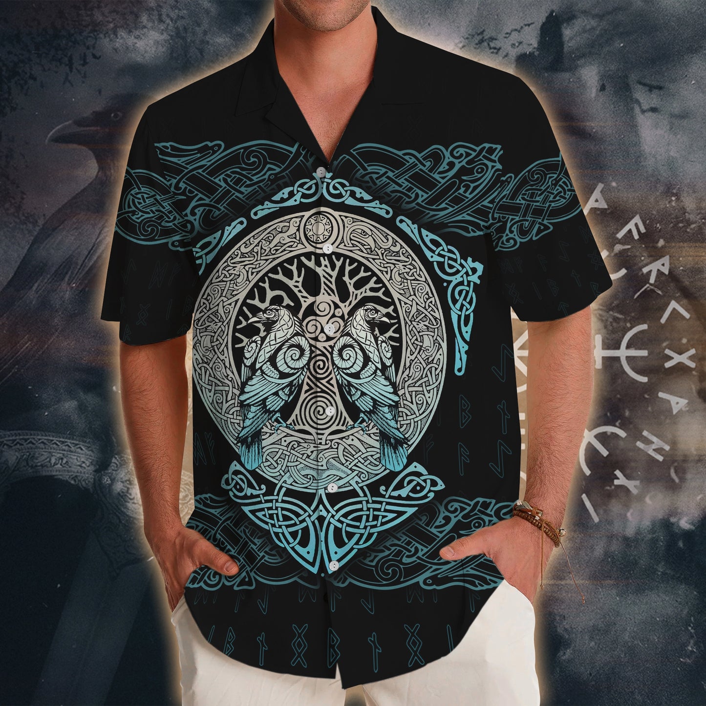 Odin's Wisdom Hawaiian Shirt