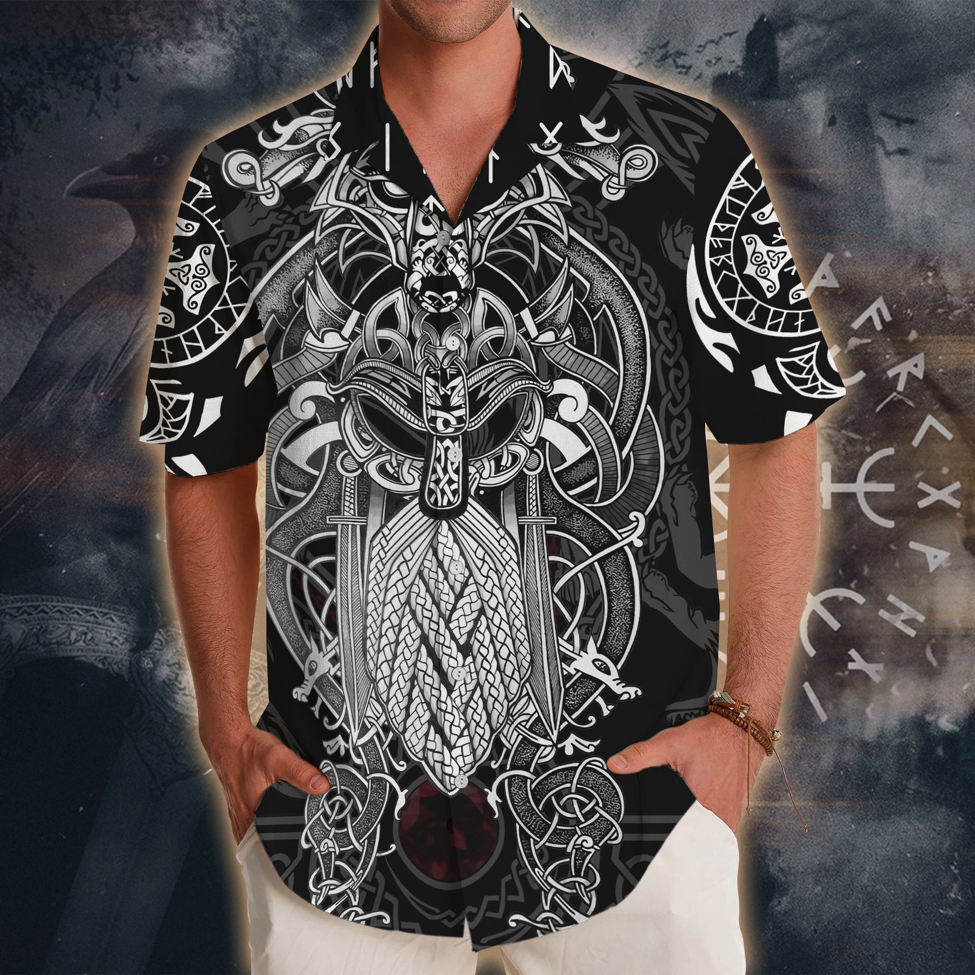 Odin's Guardian Hawaiian Shirt