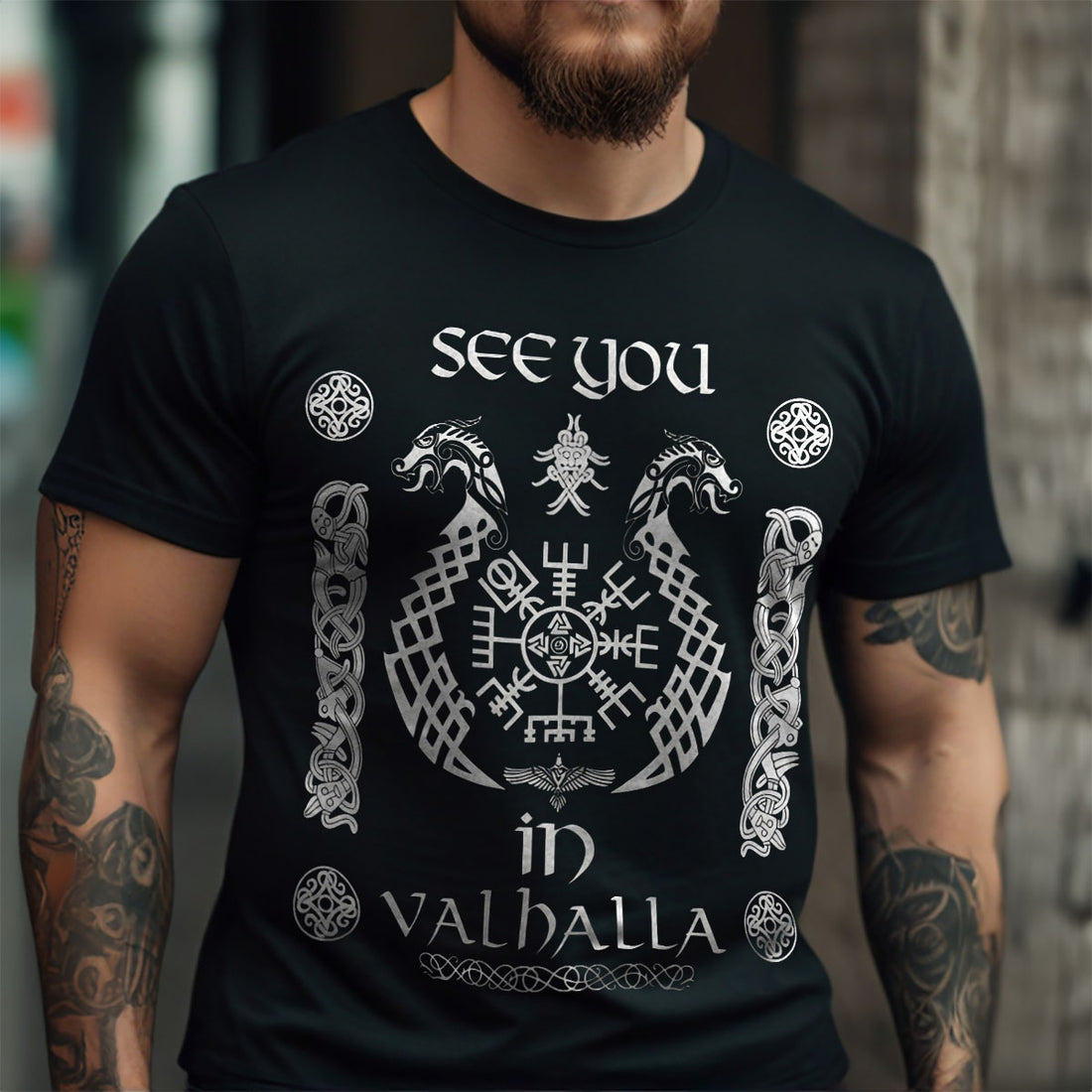 Vegvisir  Viking  T Shirt