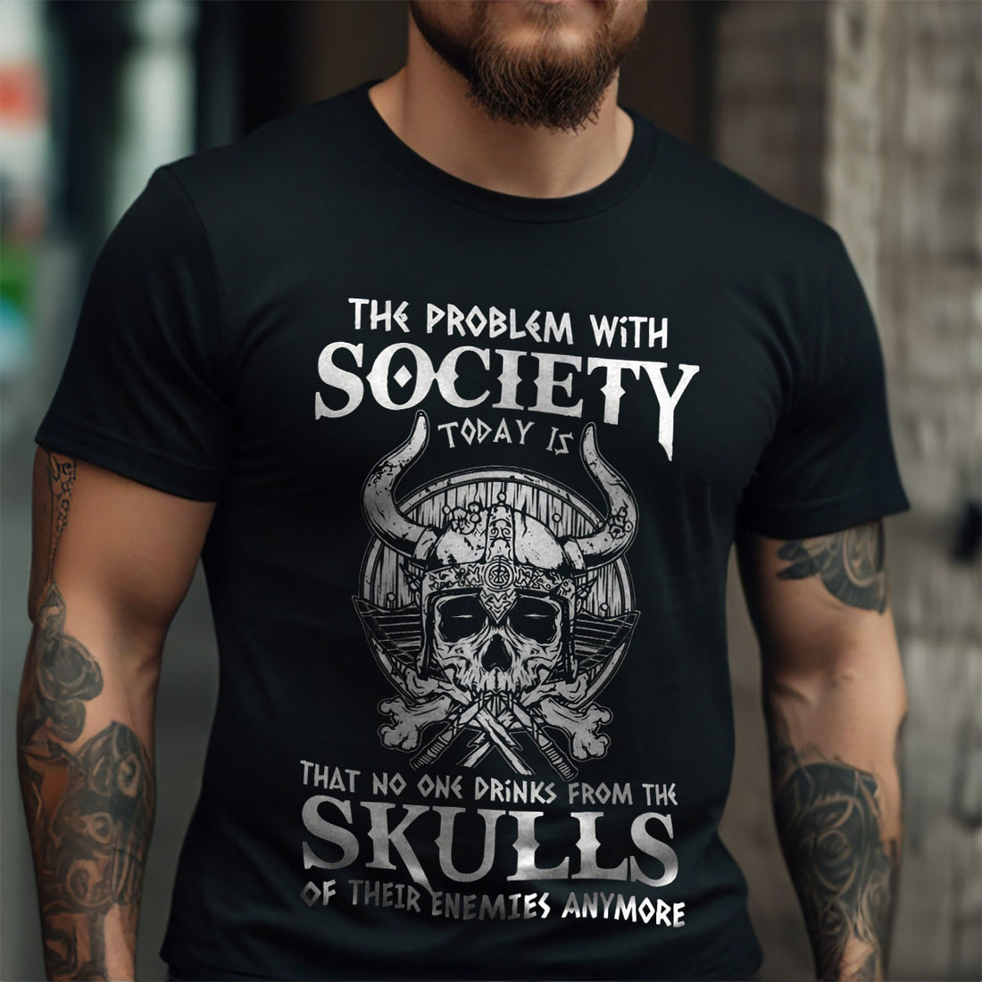 Viking Nordic Valhalla Viking  T Shirt