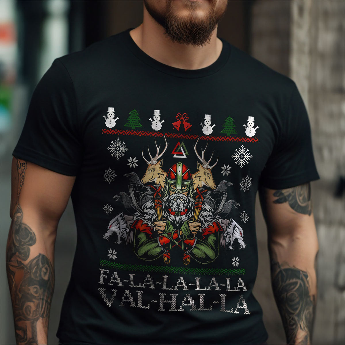 Viking Santa Viking  T Shirt