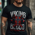 Viking Blood Skull   Viking T Shirt