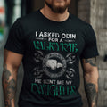 Viking I Asked Odin  Viking T Shirt