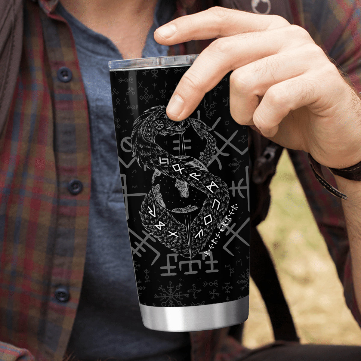 Jormungandr Berserker - Viking Tumbler