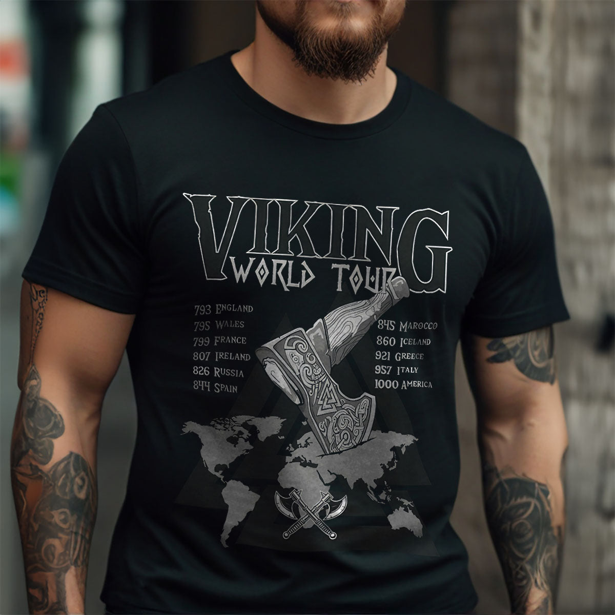 Viking World Tour  Viking T Shirt