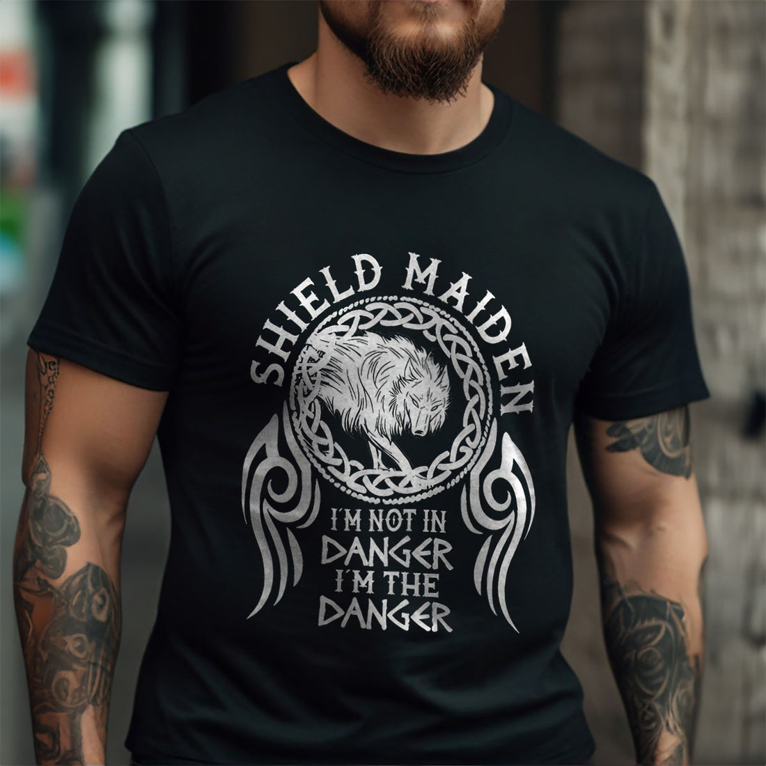 Shieldmaiden Lagertha Viking T Shirt