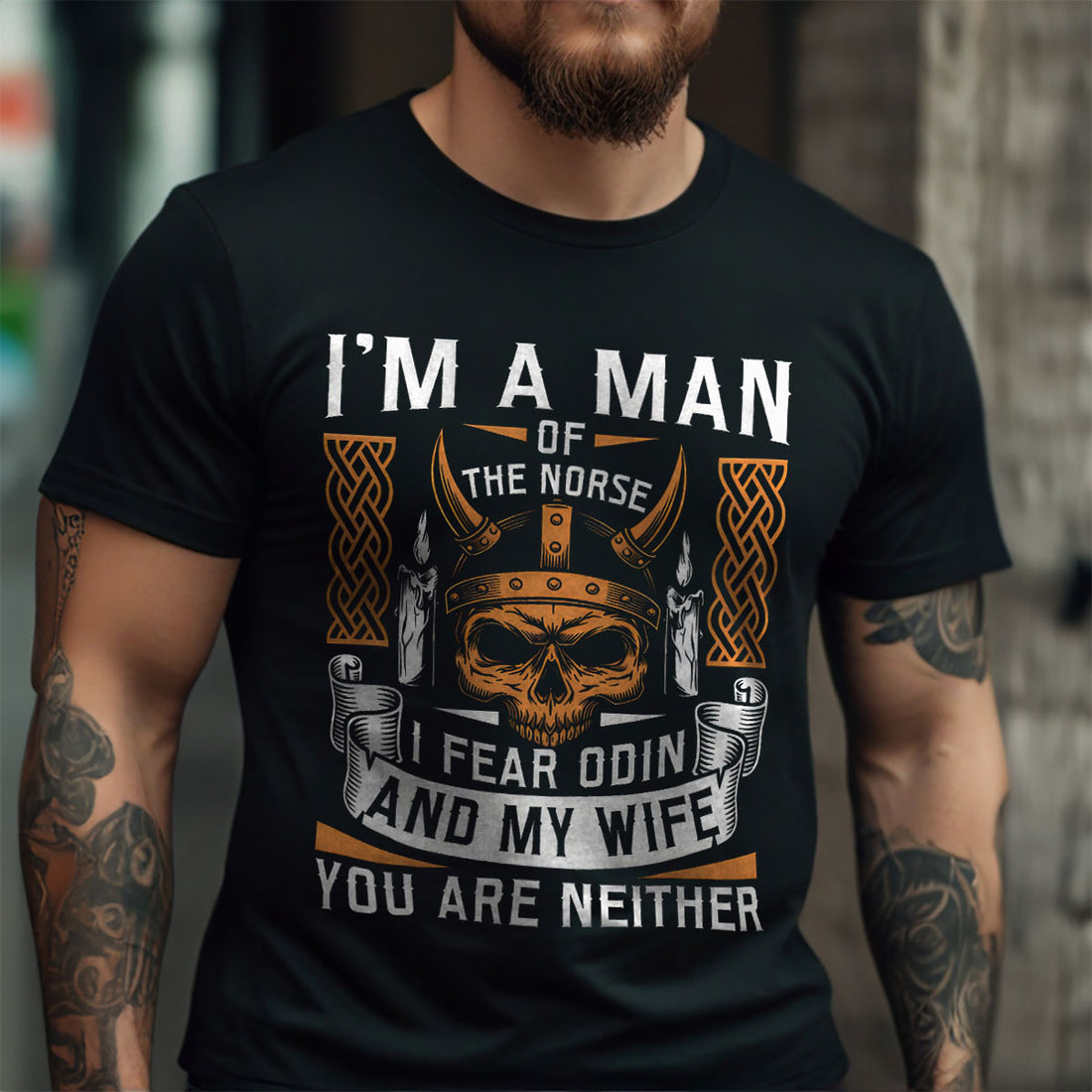 I Am A Man Viking T Shirt