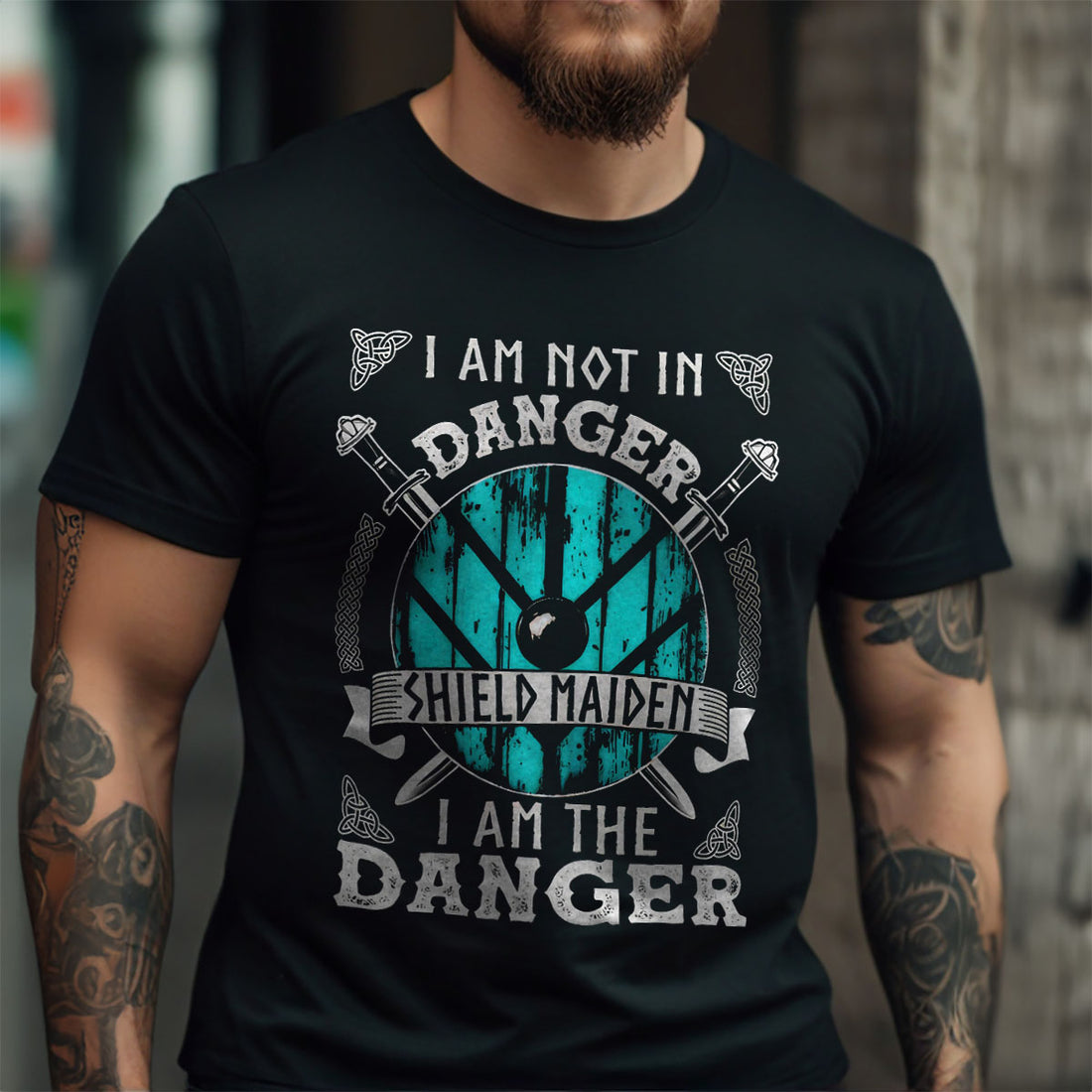 I Am Danger Valhalla Norse Viking T Shirt