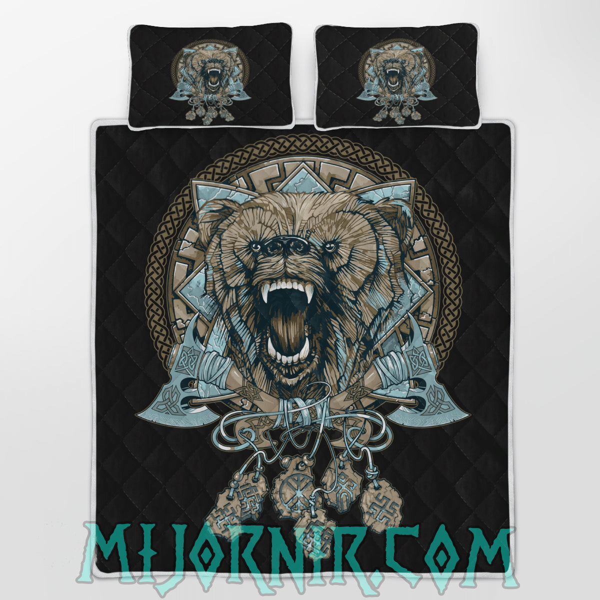 Berserker Bear - Viking Quilt Set