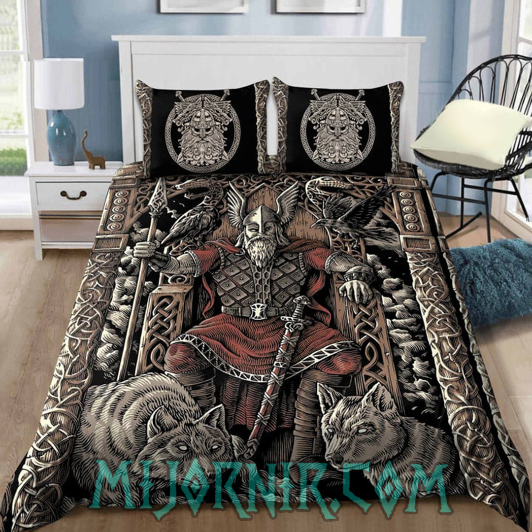 Odin's Throne - Viking Duvet Cover