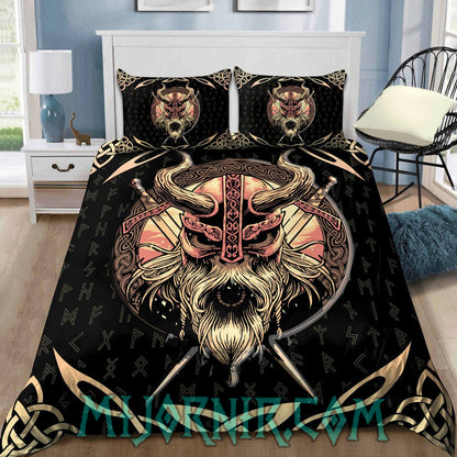 Odin's Fury - Viking Duvet Cover