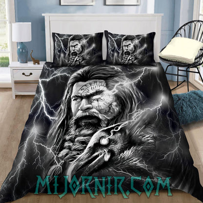 Odin's Fury - Viking Duvet Cover