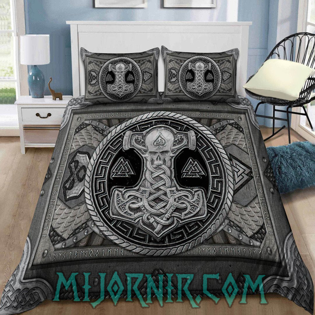 Mjölnir's Legacy - Viking Duvet Cover