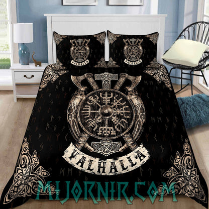 Valhalla Shield - Viking Duvet Cover