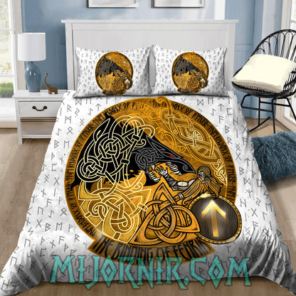 Fenrir’s Binding Mythology - Viking Duvet Cover