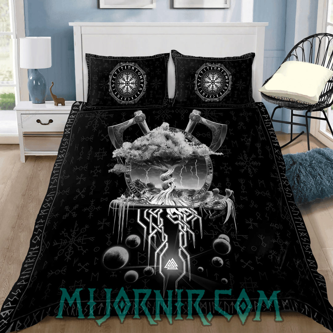 Yggdrasil's Fury - Viking Duvet Cover