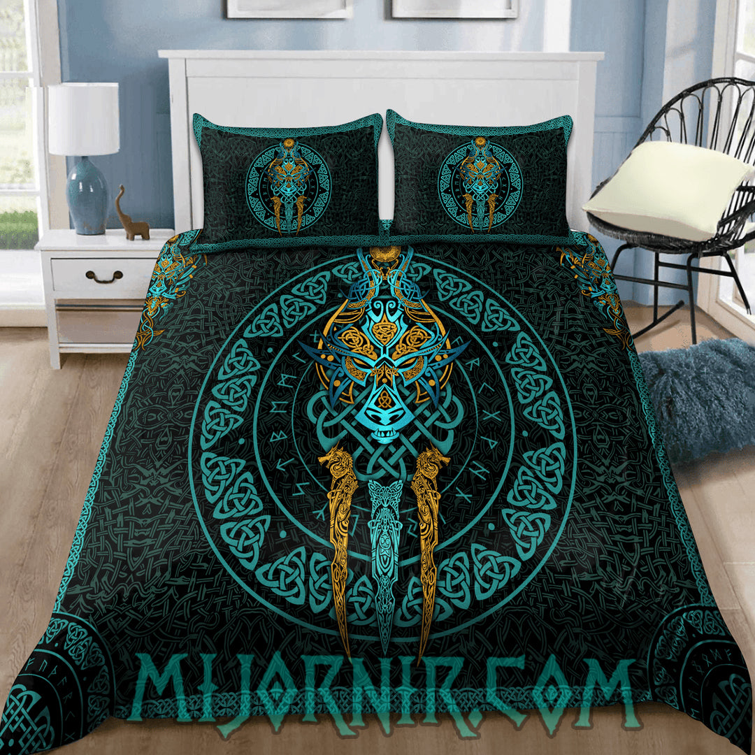 Viking Spirit Guardian - Viking Duvet Cover