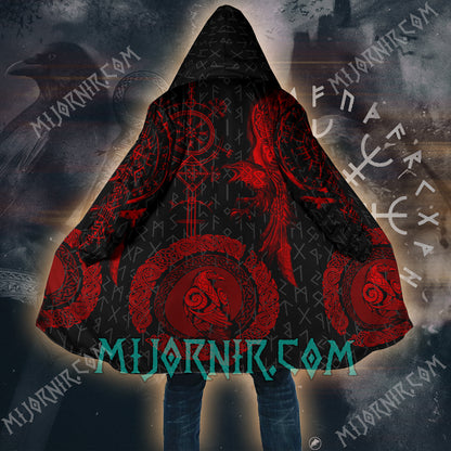 Huginn & Muninn - Viking Hooded Cloak