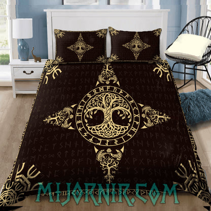 Yggdrasil's Legacy - Viking Duvet Cover