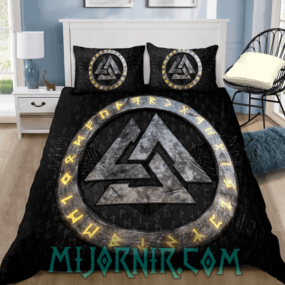 Valknut's Power - Viking Duvet Cover