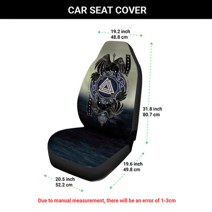 Odin's Ravens - Viking Car Seat Cover