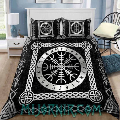 Vegvisir Protection Symbol - Viking Duvet Cover