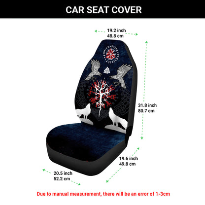 Blue Guardians of the North - Viking Car Seat Cover