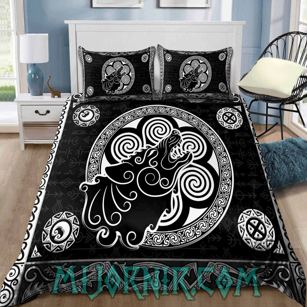 Celtic Wolf Spirit - Viking Bedding Set